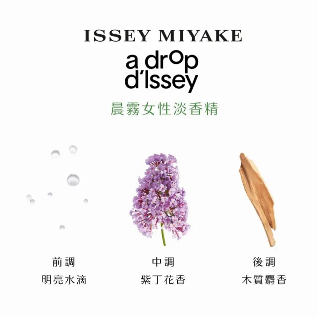 【ISSEY MIYAKE 三宅一生 官方直營】晨霧女性淡香精 30ml