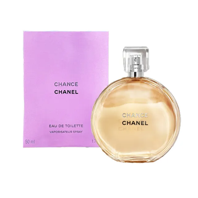 【CHANEL 香奈兒】CHANCE系列淡香水 50ml(多款任選.國際航空版 粉紅甜蜜/綠色氣息/黃色邂逅)