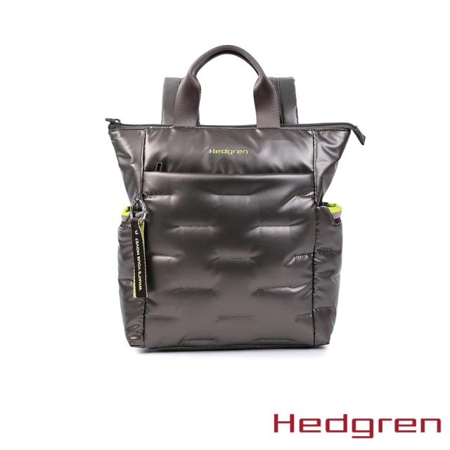 Hedgren COCOON系列 HCOCN03 COMFY款式 手提後背包(深灰黃)