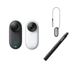 【Insta360】GO 3S 防抖相機 防丟繩套(黑)組 128GB標準版(公司貨)