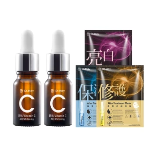 【Dr. May美博士】專業C15%美白精華10ml(2入/組)