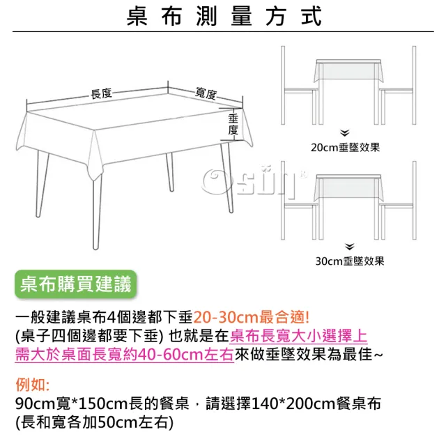 【Osun】田園農莊餐桌布桌巾桌墊PVC防水防油可水洗擦拭140x200cm(特惠價CE383)