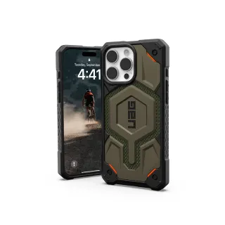 【UAG】iPhone 16 Pro Max 磁吸頂級（特仕）版耐衝擊保護殼-軍用綠(支援MagSafe無線充電)