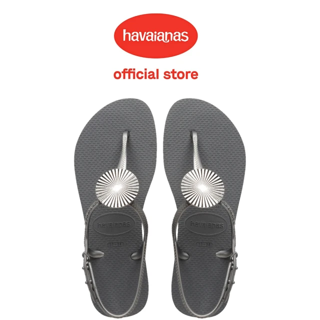 havaianas 哈瓦仕 涼鞋 拖鞋 T形鞋帶 Twist Metal 灰 4148924-5178W(哈瓦士)