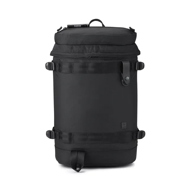 【PORTER INTERNATIONAL】自信經典NEW HEAT後背包(黑)