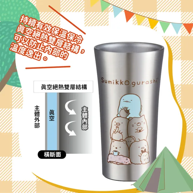 【Skater】不鏽鋼保溫保冰水杯 300ml(小熊維尼/史努比/寶可夢皮卡丘/角落生物)