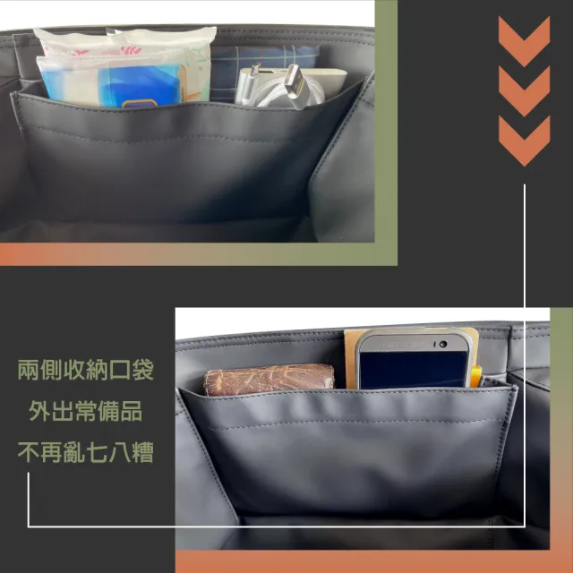 【GOGOBIZ】YAMAHA FORCE2.0 155 佛斯 機車置物袋 機車巧格袋 分隔收納(機車收納袋 巧格袋)