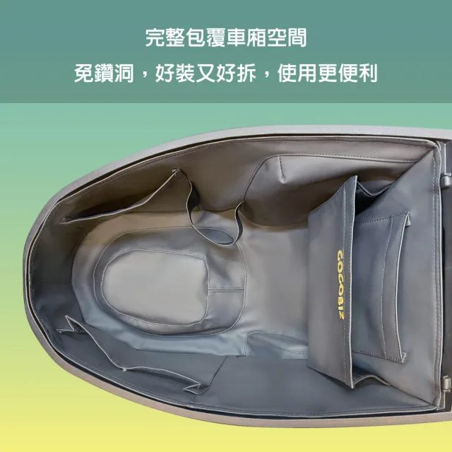 【GOGOBIZ】SYM KRN BT 麒麟 機車置物袋 機車巧格袋 分隔收納(機車收納袋 巧格袋)