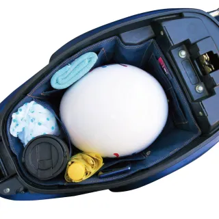 【GOGOBIZ】KYMCO MANY 110、NEW MANY 125 機車置物袋 機車巧格袋 分隔收納(機車收納袋 巧格袋)