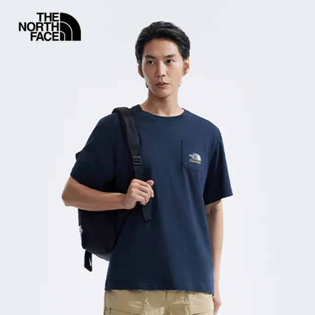 【The North Face 官方旗艦】男女款精選短Tee-印花款/UPF防曬/純棉/吸濕排汗(多款可選)