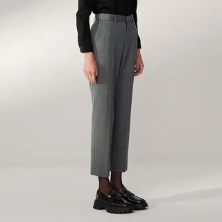 【SST&C】深藍菱紋彈力針織修身西裝褲01022409003(換季65折)