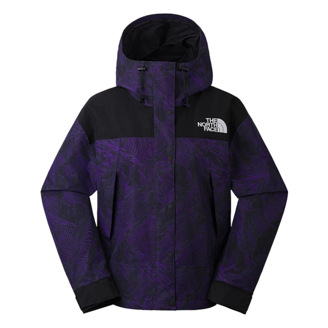 The North Face TNF 休閒 防水透氣連帽衝鋒衣 W DRYVENT MONO MOUNTAIN SHTJKT 女 紫(NF0A88YX6OE)