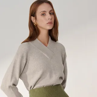 【SST&C】花灰造型高領針織衫01182409005(換季55折)