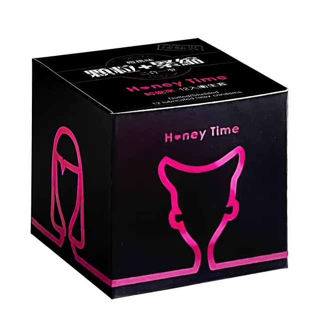 【保險套世界】Honey Time哈妮來_辣妹套奢華風保險套12入/盒