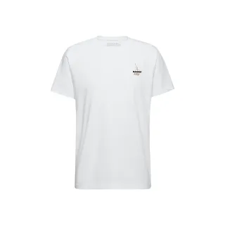 【Mammut 長毛象】Mammut Core T-Shirt Snow Men 機能有機棉舒適短袖上衣 男款 白色 #1017-04054