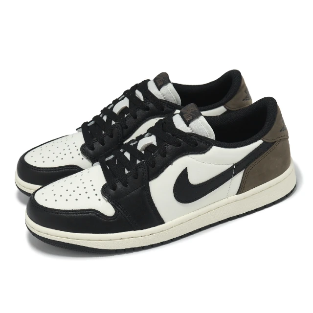 NIKE 耐吉 休閒鞋 Air Jordan 1 Low OG Mocha 男鞋 摩卡 經典 AJ1 一代 低筒(CZ0790-102)