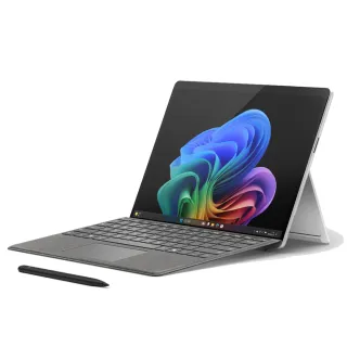 【Microsoft 微軟】鍵盤蓋+筆組★Surface Pro-第11版 13吋-白金(X Elite/16G/512G/W11)