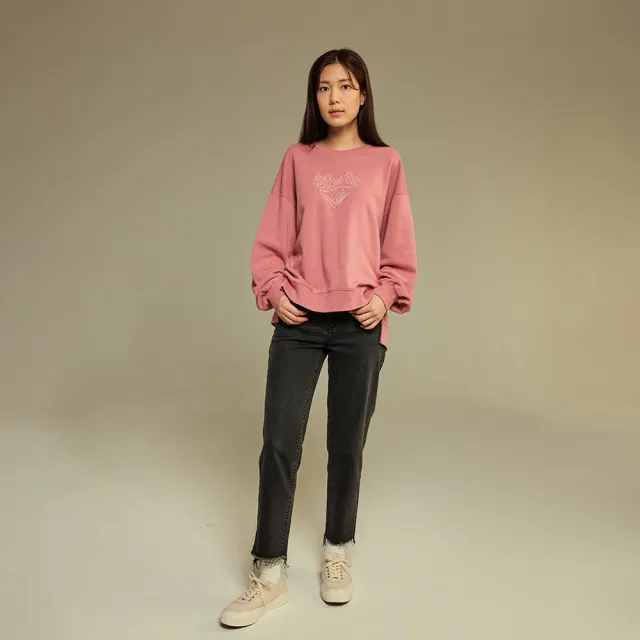 【Lee】女裝 牛仔褲 / 411 高腰舒適小直筒 灰色洗水(LB417108257)