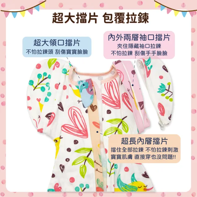 【OhBabyLying】春秋薄款 可換袖成長包巾(二階/包巾/蝶型/防驚嚇安撫包巾/蝴蝶衣/蝴蝶包巾/雙拉鍊包巾)