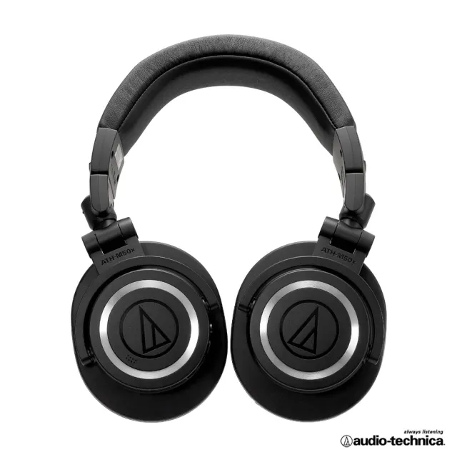 【audio-technica 鐵三角】ATH-M50xBT2 無線耳罩式耳機(黑)