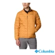 【Columbia 哥倫比亞】男款-保暖羽絨立領外套-橘色(UWE84120OG/IF)
