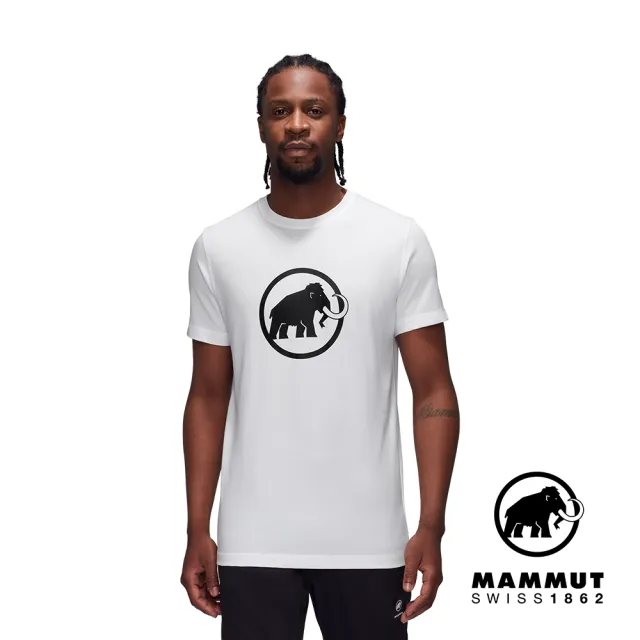 【Mammut 長毛象官方直營】Mammut Core T-Shirt Classic M 機能短袖T恤 男款 白色 #1017-05891