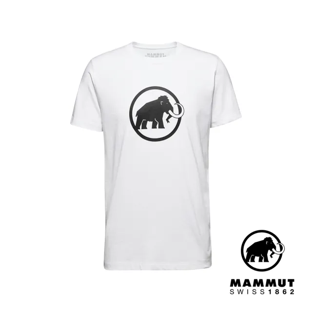 【Mammut 長毛象官方直營】Mammut Core T-Shirt Classic M 機能短袖T恤 男款 白色 #1017-05891