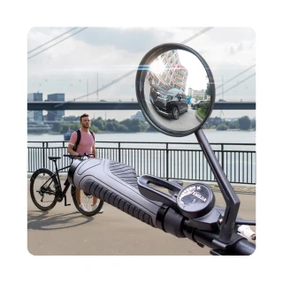 【Mr.U 優先生】360度 可調式 自行車後照鏡(後視鏡 後照鏡 公路車 單車 腳踏車)