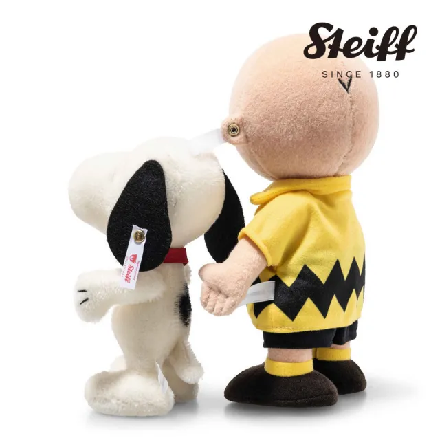 STEIFF】Charlie Brown with Snoopy 75th Anniversary 查理布朗