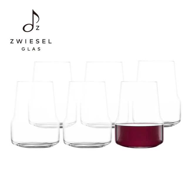 ZWIESEL GLAS 蔡司 UP系列 紅酒無梗杯 550ml 6入組(紅酒杯/白酒杯/玻璃杯/水晶杯)