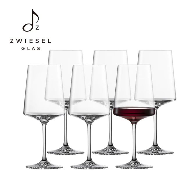 ZWIESEL GLAS 蔡司 Volume系列 紅白酒通用杯 572ml 6入組(紅酒杯/白酒杯/玻璃杯/水晶杯)