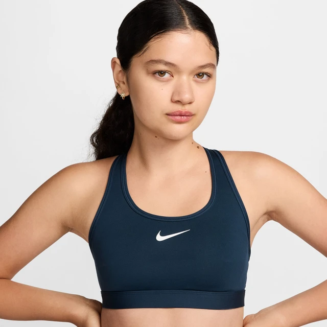 NIKE 耐吉 女中度支撐運動內衣-DRI FIT 瑜珈 B