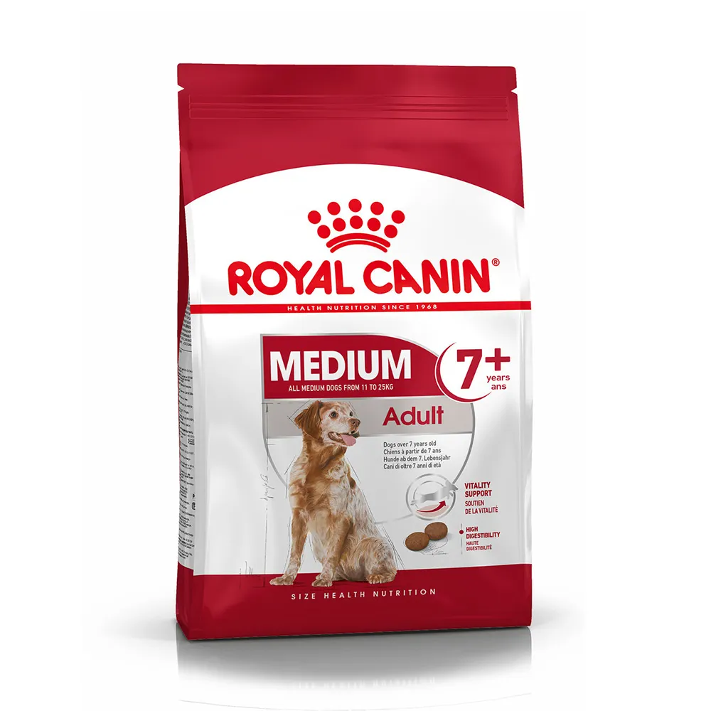 【ROYAL 法國皇家】中型熟齡犬7+專用飼料M+7  15KG(狗乾糧 狗飼料)