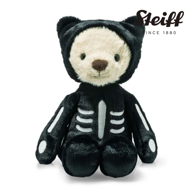 STEIFF Mr. Bones Teddy Bear 骷顱頭泰迪熊(經典泰迪熊_黃標)