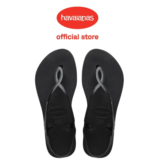 havaianas 哈瓦仕 涼鞋 女鞋 拖鞋 夾腳拖 厚底 Luna Flatform 黑 4148600-0090W(哈瓦士)