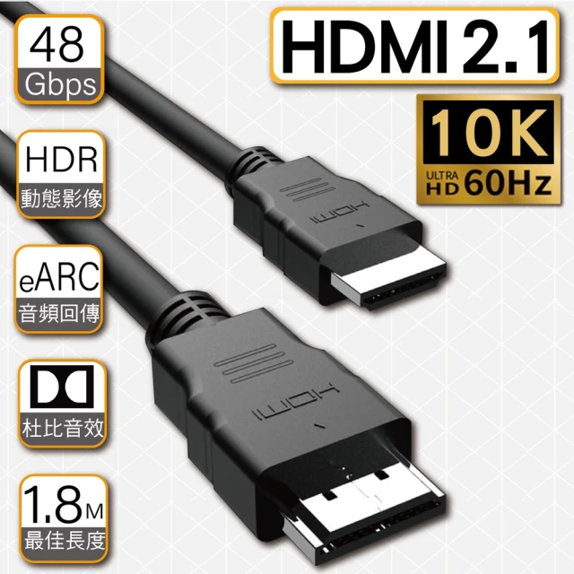 HDMI影音傳輸線2.1版 推薦