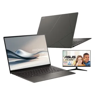 【ASUS】+24型螢幕組★14吋Ultra5輕薄AI筆電(ZenBook UX5406SA/Ultra5-226V/16G/1TB SSD/W11/3K OLED/EVO)