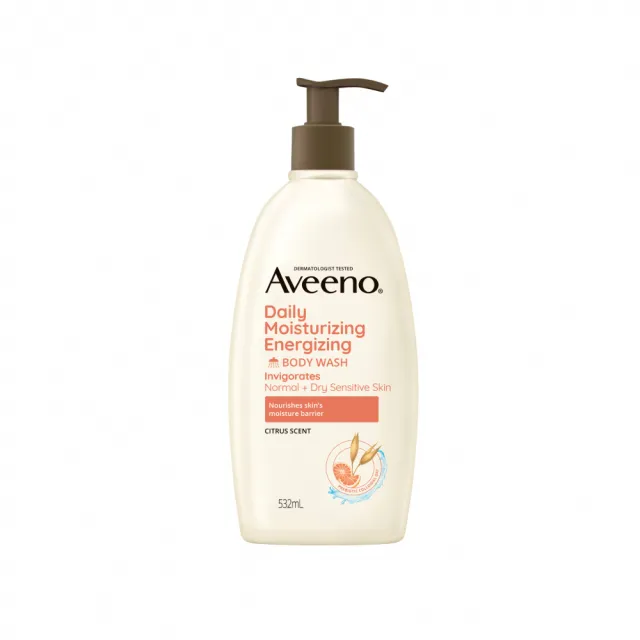 【Aveeno 艾惟諾】超值2入-長效燕麥沐浴露532ml(薰衣草/活力果香/燕麥任選)