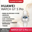 【HUAWEI 華為】WATCH GT5 Pro GPS 42mm 健康運動智慧手錶(陶瓷白)