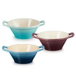 【Le Creuset】瓷器卡蘇雷碗(無花果/薄荷綠/水手藍 3色選1)