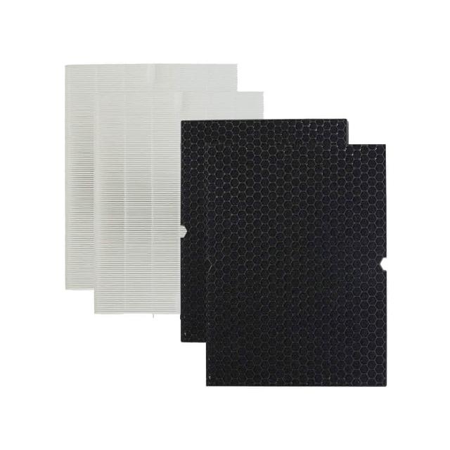 【PUREBURG】適用Winix Master 360度大坪數AMSU990-IWT空氣清淨機 副廠濾網組(HEPAX2+活性碳濾心X2)