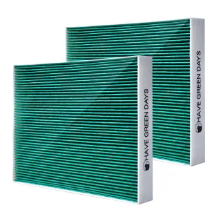 【綠綠好日】適用 VOLVO C30/C70二代/S40二代/V50 汽車冷氣濾網 HEPA抗菌 GVL003