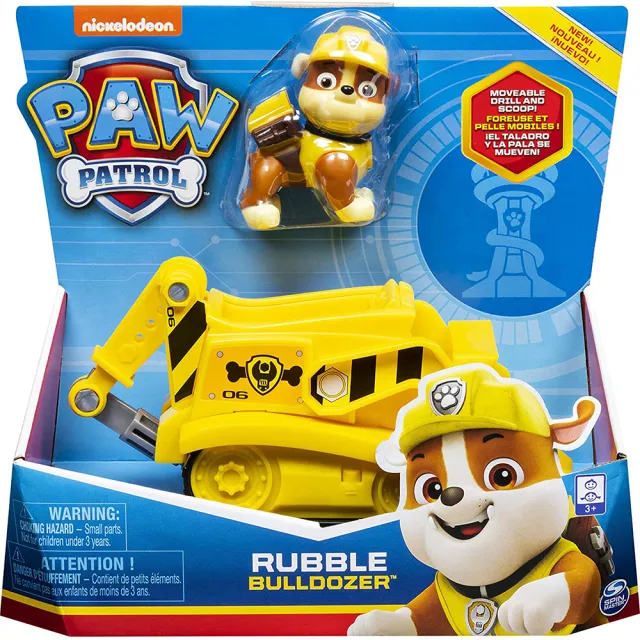 【PAW Patrol 汪汪隊立大功】大型救援車基本車輛組(卡通全系列共九款狗狗角色可選)