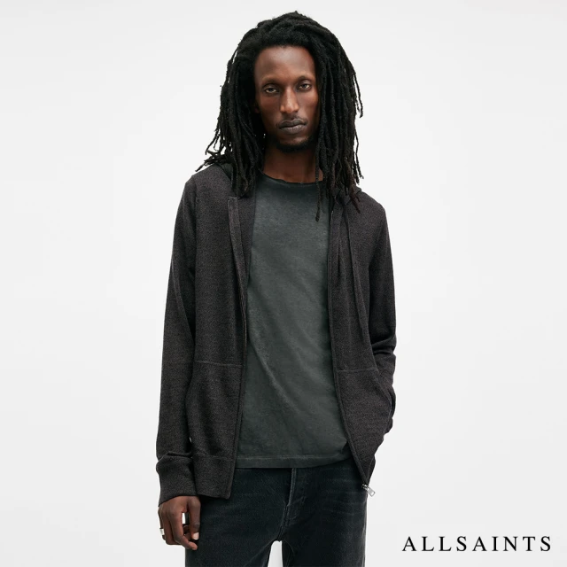 ALLSAINTS MODE 羊毛連帽外套(修身版型)