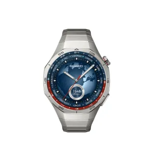 【HUAWEI 華為】WATCH GT5 Pro GPS 46mm 健康運動智慧手錶(鈦空銀)