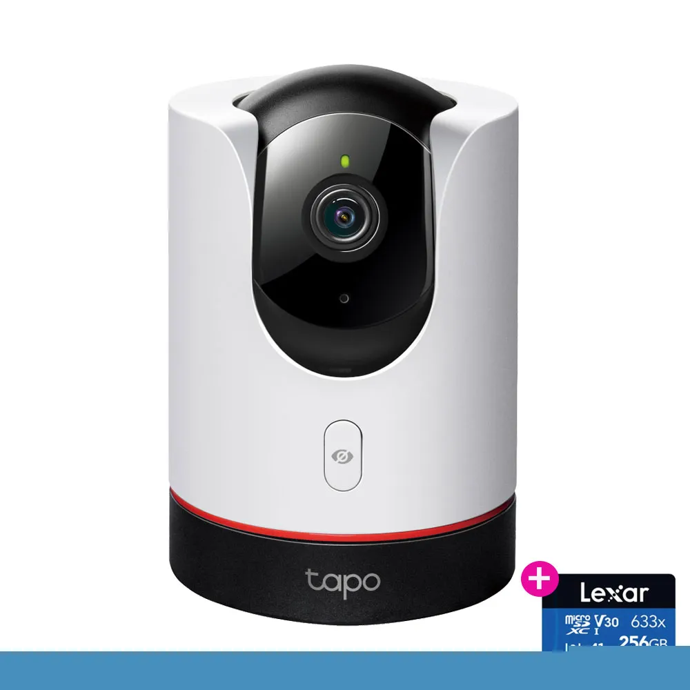 【TP-Link】Tapo C225 真2K 400萬畫素AI旋轉無線網路攝影機/監視器 IP CAM(全彩夜視/哭聲偵測/支援512G)