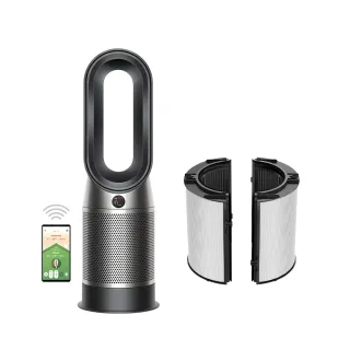 【dyson 戴森】Purifier Hot+Cool HP07 四合一涼暖空氣清淨機 循環風扇(黑鋼色)