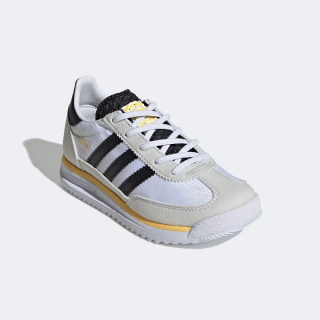 adidas 愛迪達 童鞋 SL 72 RS C 中童 米白 黑 黃 復古 厚底 休閒鞋 愛迪達(IH2981)