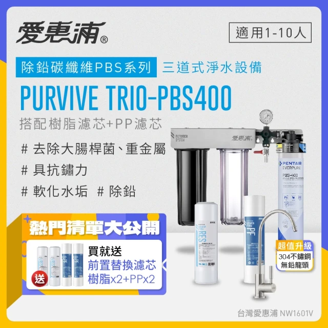 EVERPURE 愛惠浦 PURVIVE Duo-PBS40