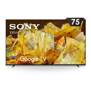 【SONY 索尼】BRAVIA 75型 4K HDR Full Array LED Google TV顯示器(XRM-75X90L)